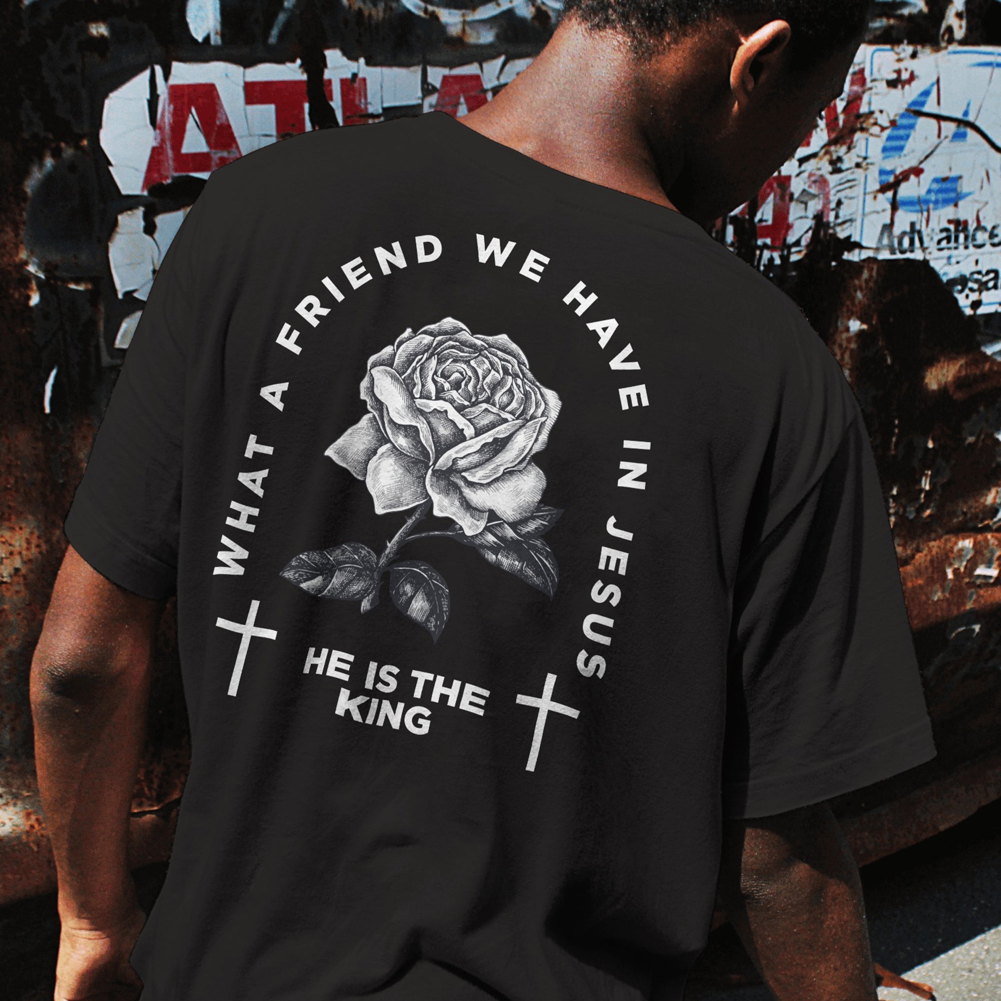 Oversized T-Shirt - He Is The King