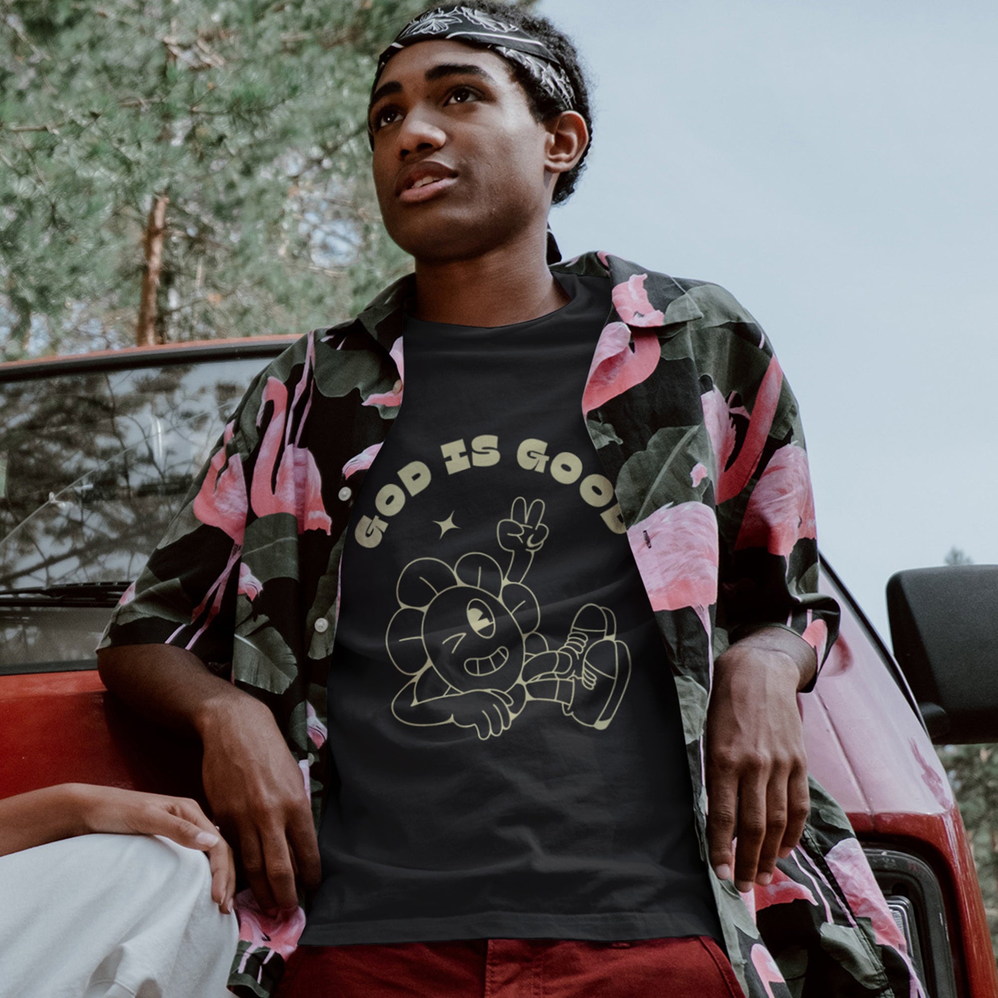 T-Shirt - God Is Good Black