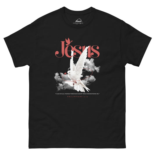 T-Shirt - Jesus White Pigeon