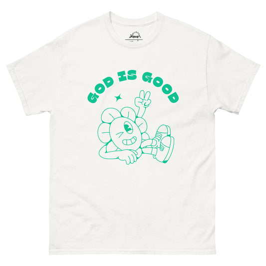 T-Shirt - God Is Good Green